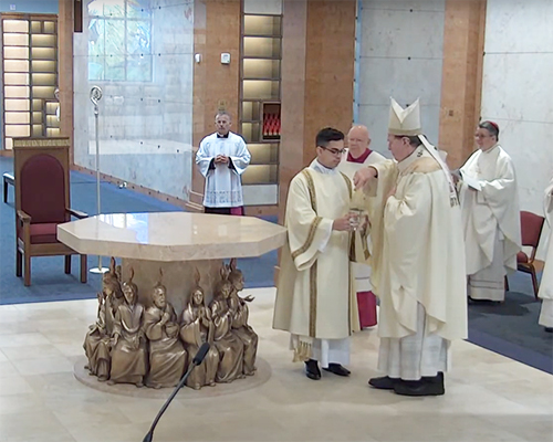 Memorial Day Mass & Dedication of St. Gertrude Cemetery Chapel Mausoleum of the Resurrection