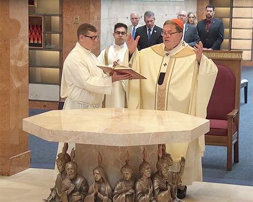 Memorial Day Mass & Dedication of St. Gertrude Cemetery Chapel Mausoleum of the Resurrection