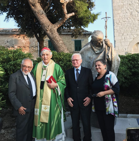 Card. Menichelli e Albano Poli