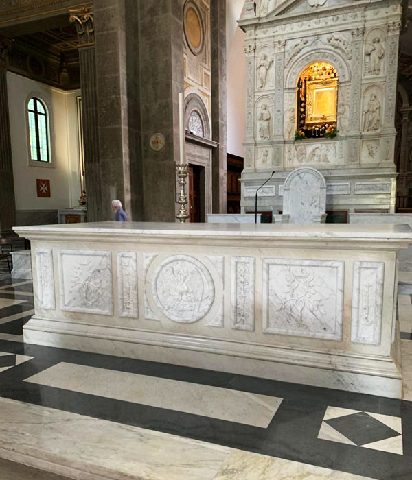 the main altar - S.Maria della Quercia 