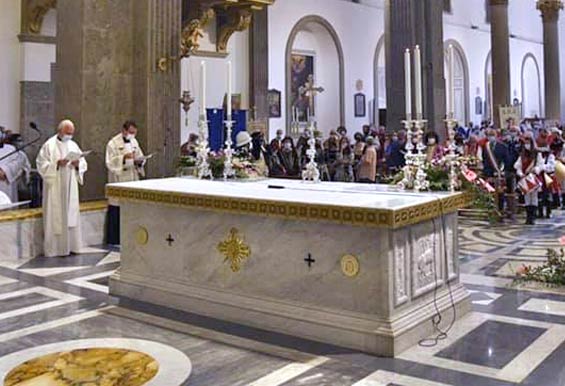 Altare maggiore - S.Maria della Quercia 