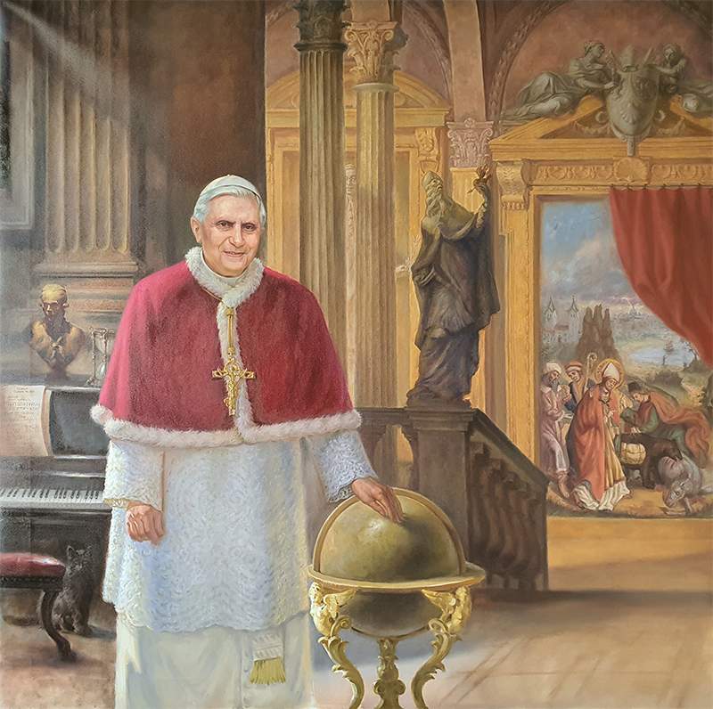 >ritratto di Benedetto XVI