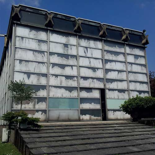 Chiesa Nostra Signora della Misericordia, Baranzate - state of degradation before the restoration intervention