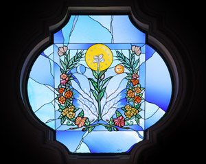 Stained glass window