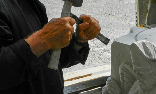 laboratorio del marmo di PROGETTO ARTE POLI