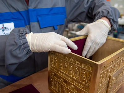 lavorazione delle cassette del giubileo