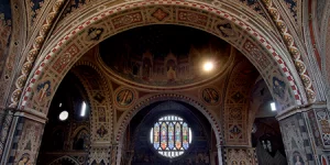 dettaglio del restauro della basilica di S. Antonio da Padova