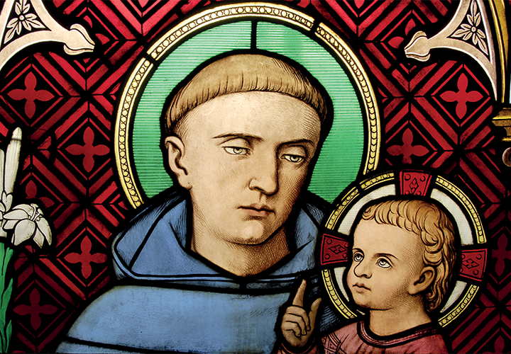 dettaglio del restauro della basilica di S. Antonio da Padova