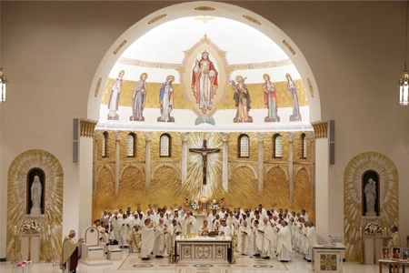 Inauguration of the Cathedral of Corpus Christi